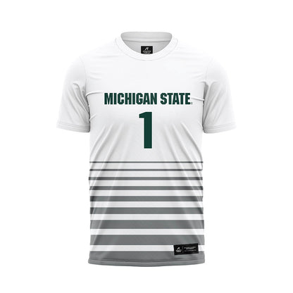 Michigan State - NCAA Women's Soccer : Kennedy Zorn - White Soccer Jersey-0