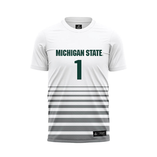 Michigan State - NCAA Women's Soccer : Kennedy Zorn - White Soccer Jersey-0