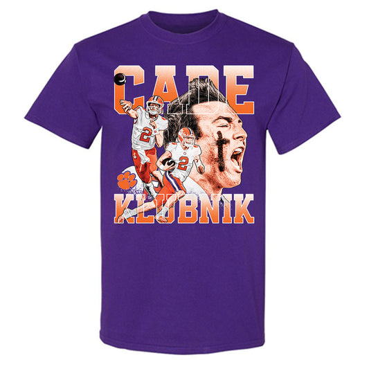 Clemson - NCAA Football : Cade Klubnik - Player Collage T-Shirt