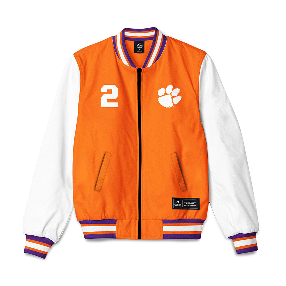 Clemson - NCAA Football : Cade Klubnik - Bomber Jacket