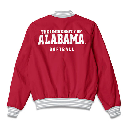 Alabama - NCAA Softball : Kennedy Marceaux - Bomber Jacket