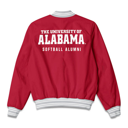 Alabama - Softball Alumni : Lauren Parker - Bomber Jacket