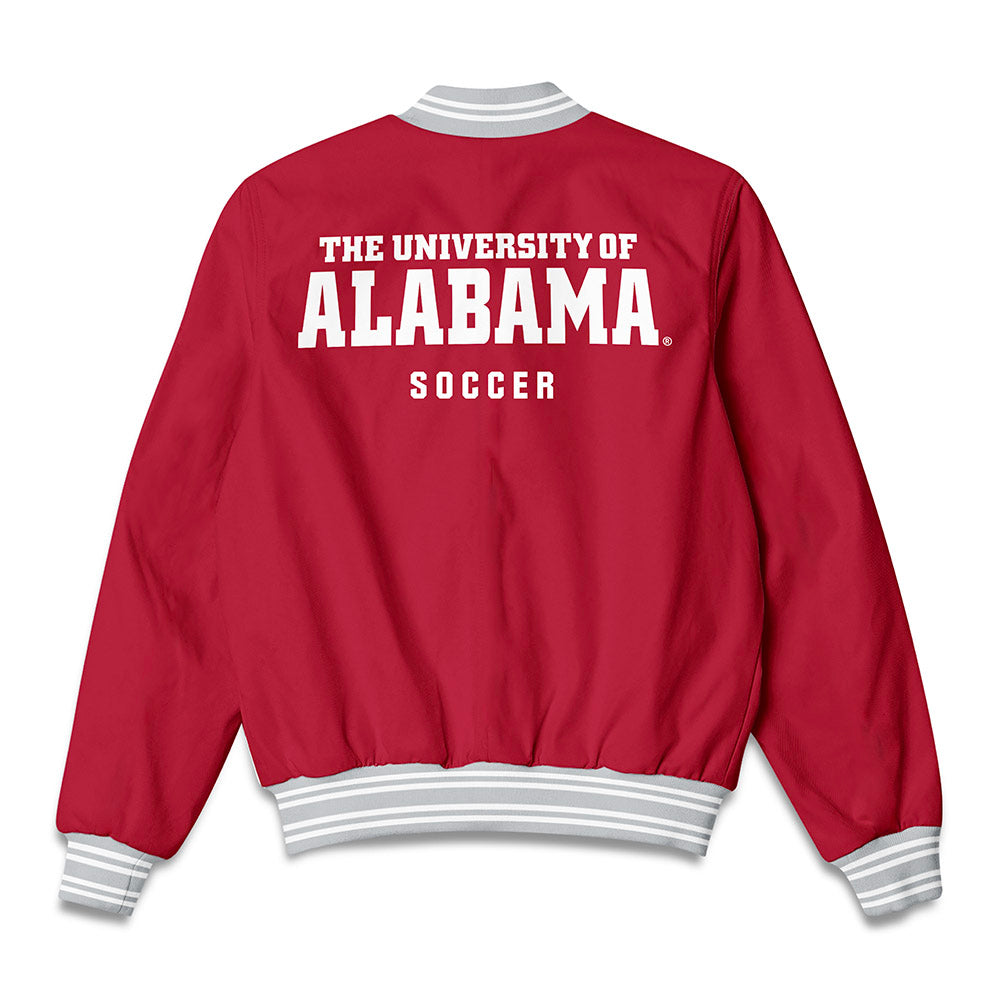 Alabama - NCAA Women's Soccer : Avery Brown - Bomber Jacket-1