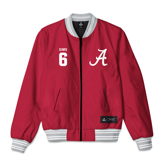 Alabama - Football Alumni : Blake Sims - Bomber Jacket