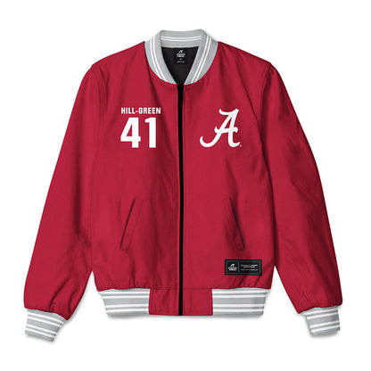 Alabama - NCAA Football : Nikhai Hill-Green - Bomber Jacket-0