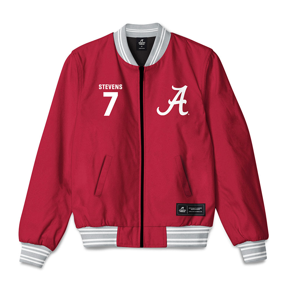 Alabama - NCAA Women's Volleyball : Sarah Stevens - Bomber Jacket-0