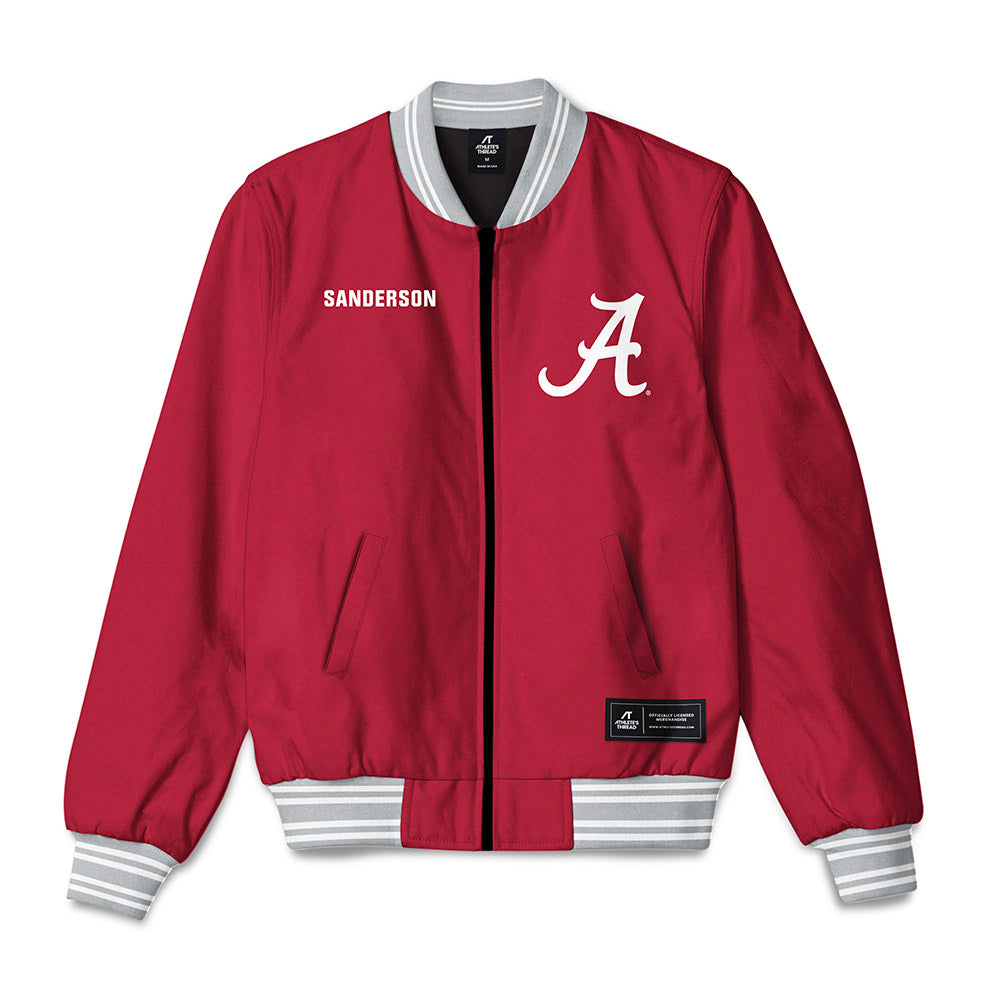 Alabama - Mens Basketball Alumni : Wimp Sanderson - Bomber Jacket