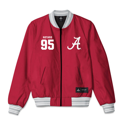 Alabama - NCAA Football : Peter Notaro - Bomber Jacket-1