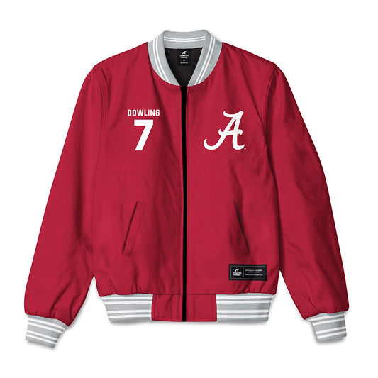 Alabama - Softball Alumni : Bailey Dowling - Bomber Jacket