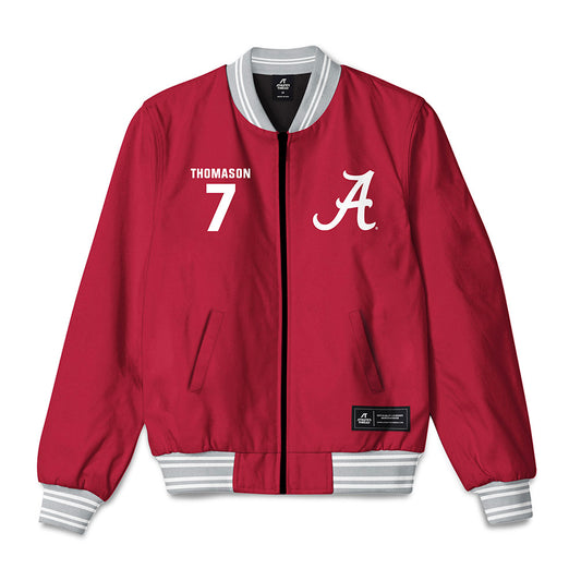 Alabama - NCAA Women's Soccer : Larkin Thomason - Bomber Jacket-0