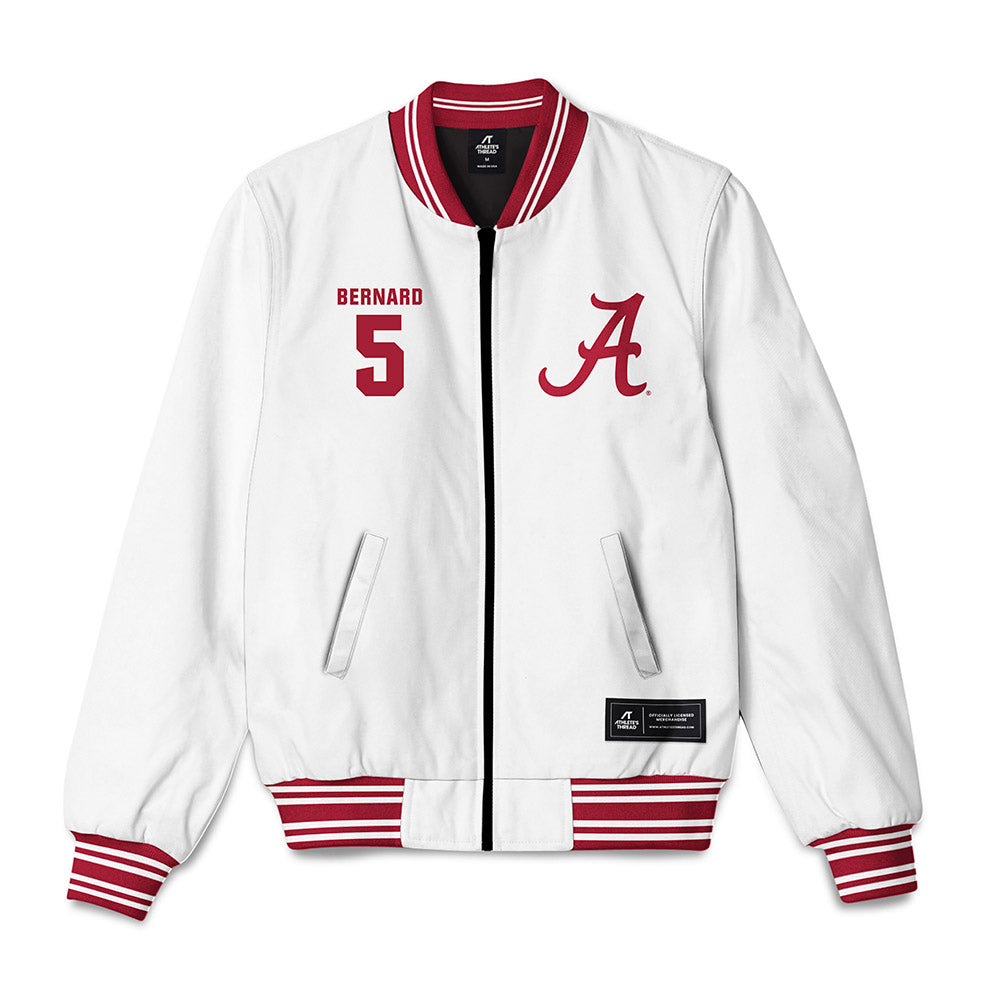 Alabama - NCAA Football : Germie Bernard - Bomber Jacket-1