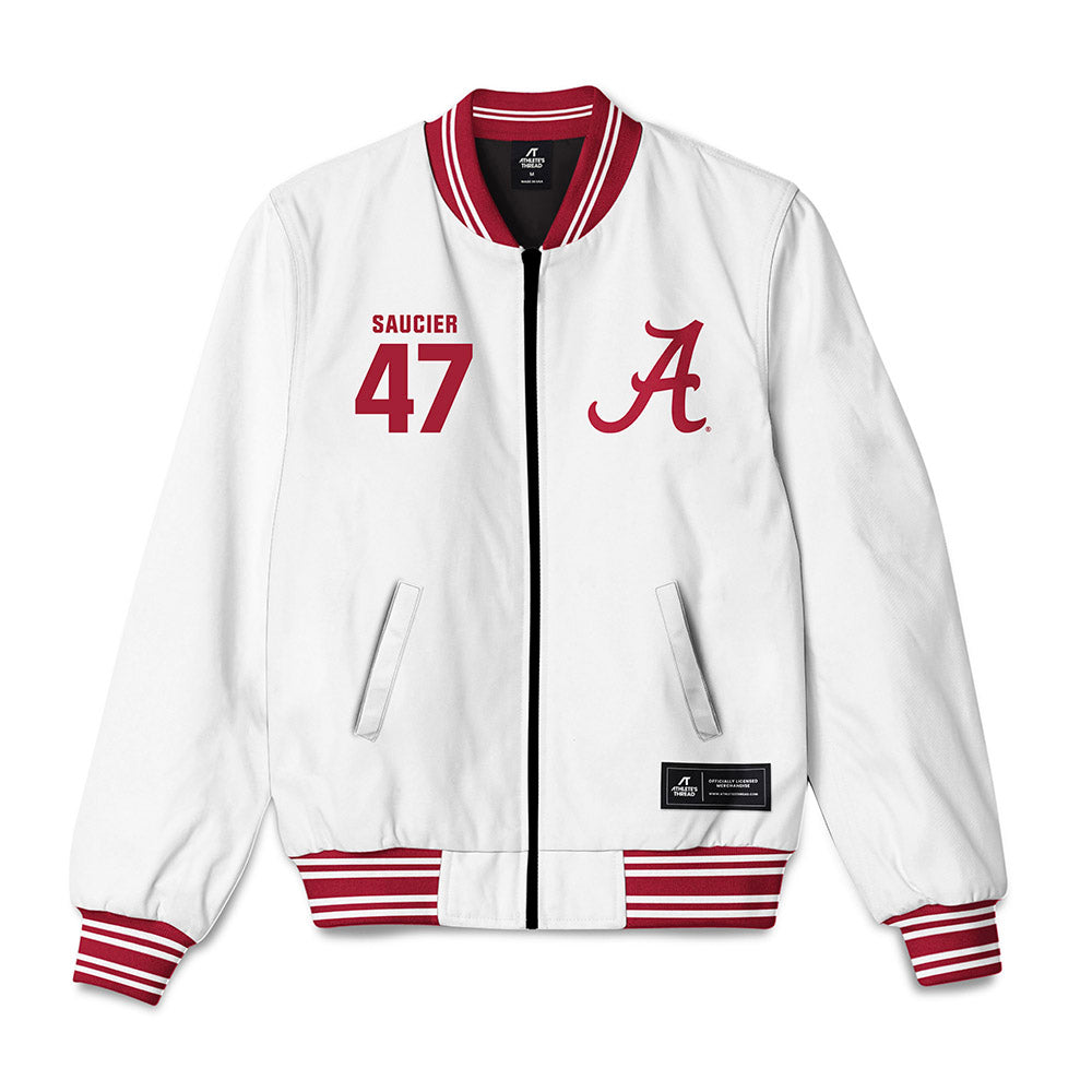 Alabama - Football Alumni : Robert Saucier - Bomber Jacket