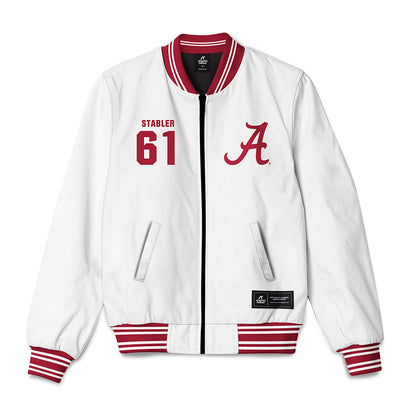 Alabama - Football Alumni : BJ Stabler - Bomber Jacket