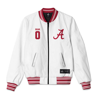 Alabama - NCAA Football : AK Dear - Bomber Jacket-0