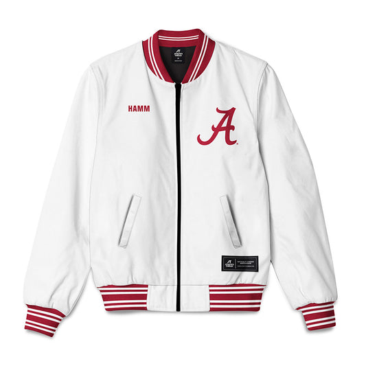 Alabama - NCAA Women's Rowing : Kendall Hamm - Bomber Jacket