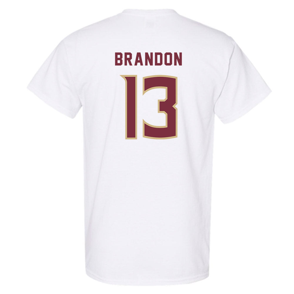 FSU - NCAA Women's Soccer : Mya Brandon - Replica Shersey T-Shirt-1