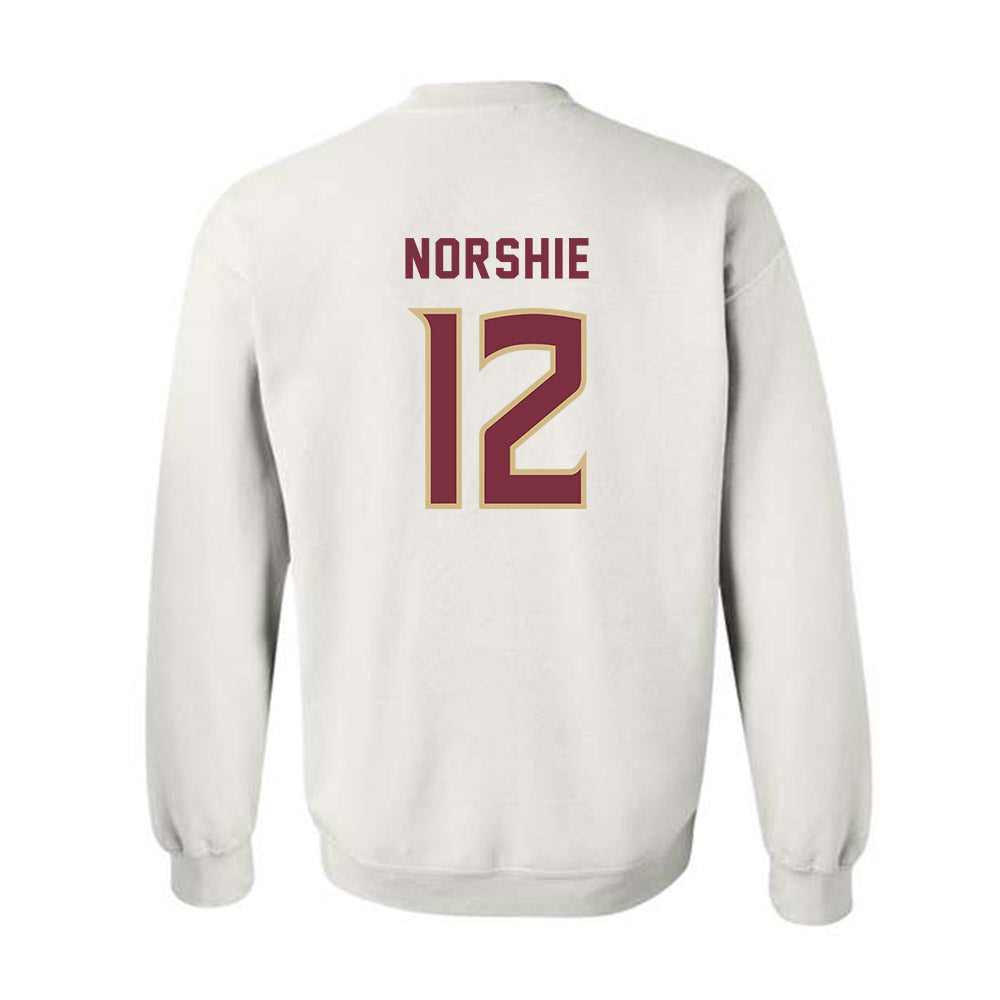 FSU - NCAA Women's Soccer : Nina Norshie - Replica Shersey Crewneck Sweatshirt