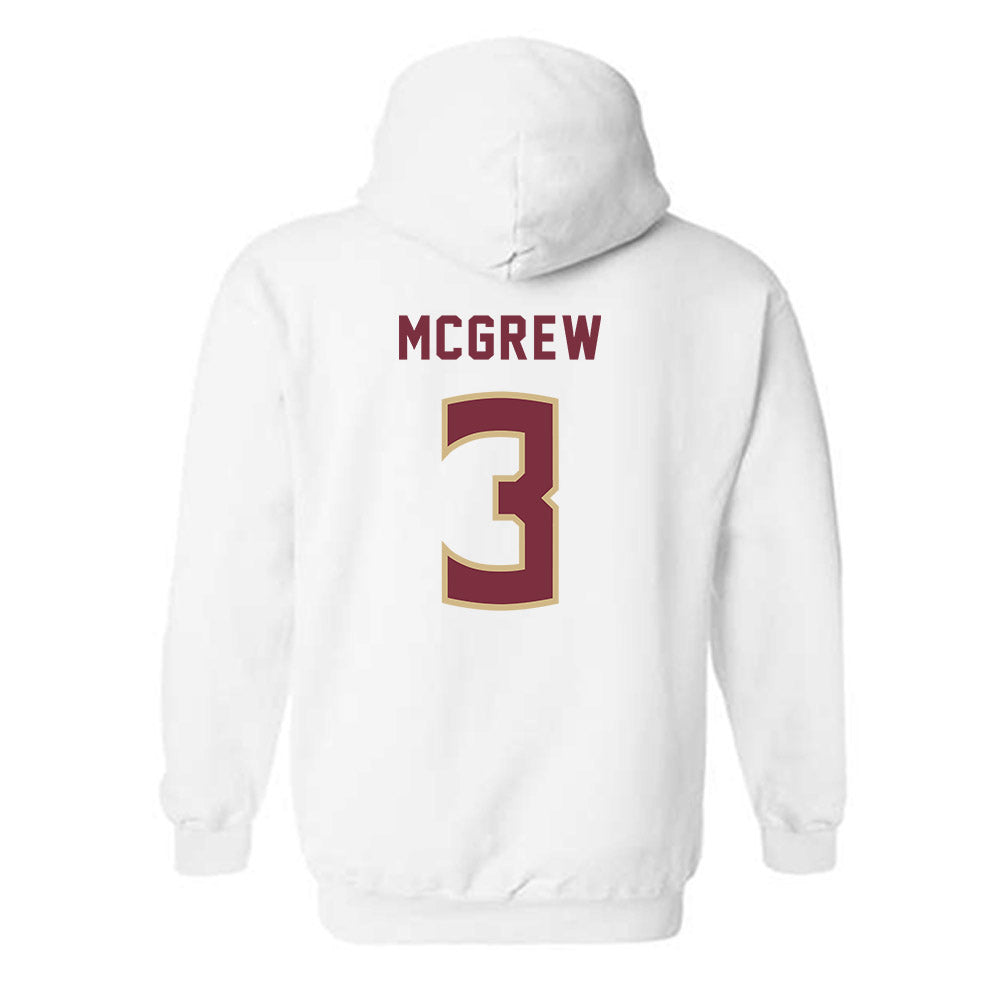 FSU - NCAA Women's Soccer : Jaida McGrew - Replica Shersey Hooded Sweatshirt-1