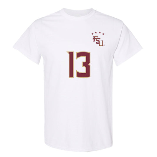 FSU - NCAA Women's Soccer : Mya Brandon - Replica Shersey T-Shirt-0