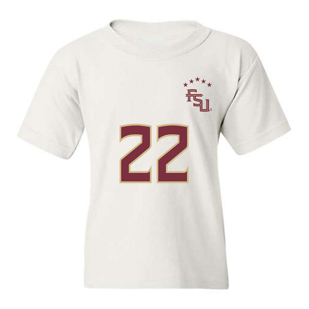 FSU - NCAA Women's Soccer : Claire Rain - Replica Shersey Youth T-Shirt-0