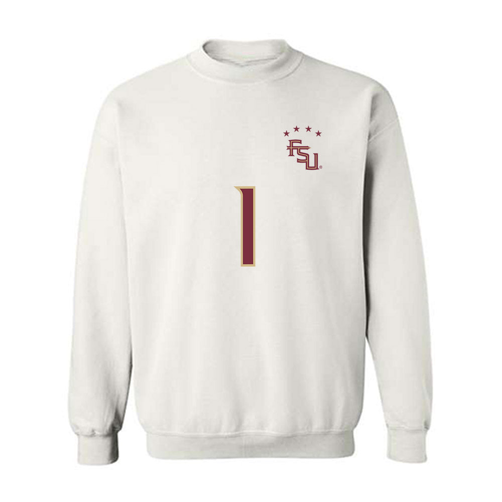 FSU - NCAA Women's Soccer : Adelyn Todd - Replica Shersey Crewneck Sweatshirt