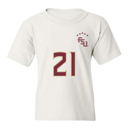 FSU - NCAA Women's Soccer : Nawreen Ahmad - Replica Shersey Youth T-Shirt-0