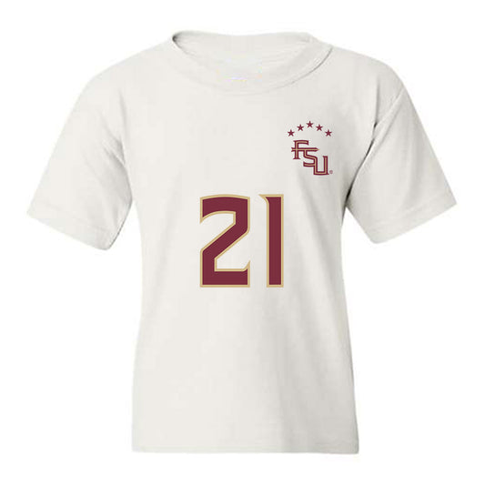 FSU - NCAA Women's Soccer : Nawreen Ahmad - Replica Shersey Youth T-Shirt-0