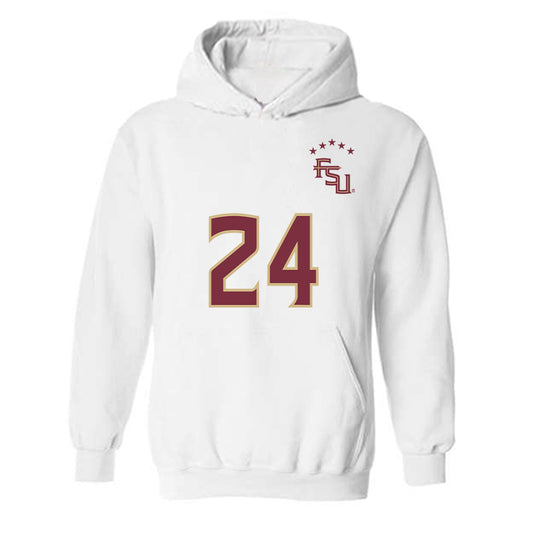 FSU - NCAA Women's Soccer : ashlyn anderson - Replica Shersey Hooded Sweatshirt-0