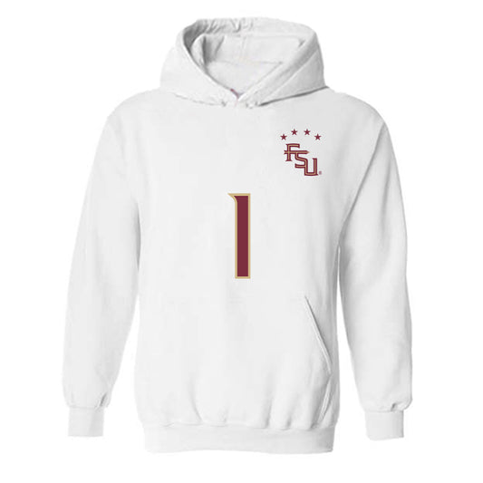 FSU - NCAA Women's Soccer : Adelyn Todd - Replica Shersey Hooded Sweatshirt