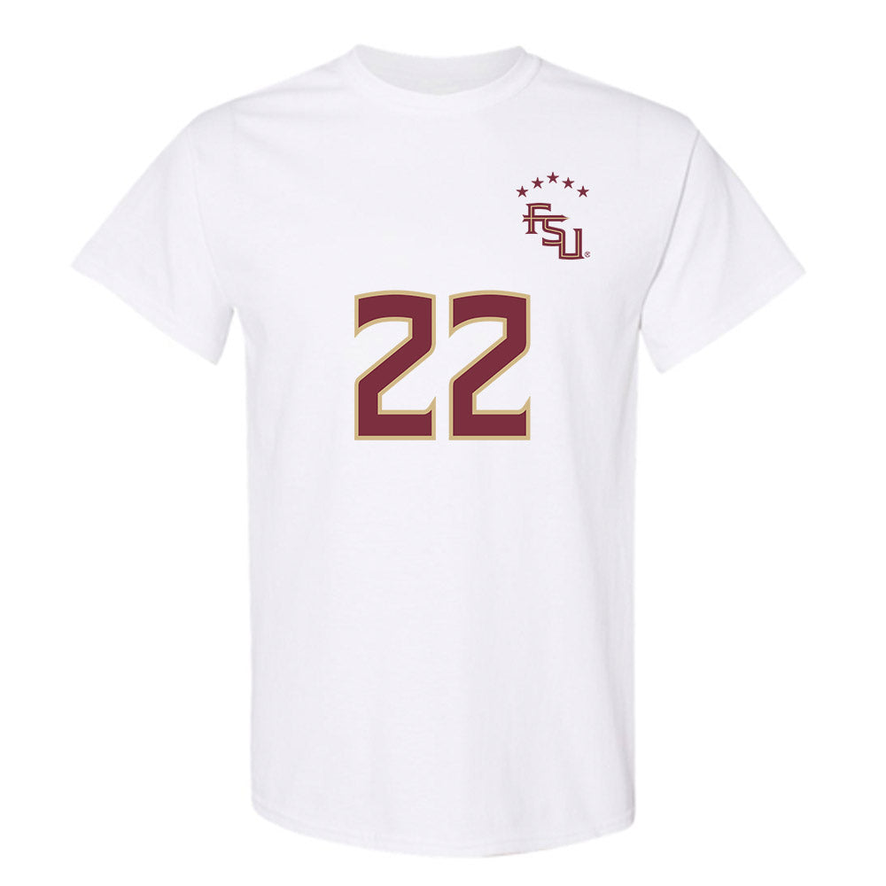 FSU - NCAA Women's Soccer : Claire Rain - Replica Shersey T-Shirt-0