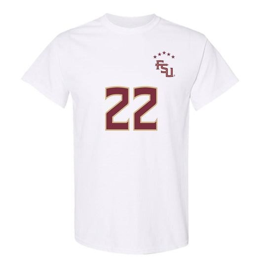 FSU - NCAA Women's Soccer : Claire Rain - Replica Shersey T-Shirt-0
