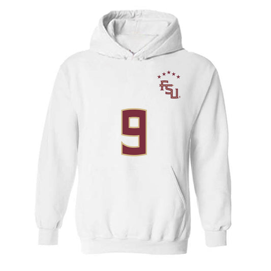 FSU - NCAA Women's Soccer : Taylor Suarez - Replica Shersey Hooded Sweatshirt-0