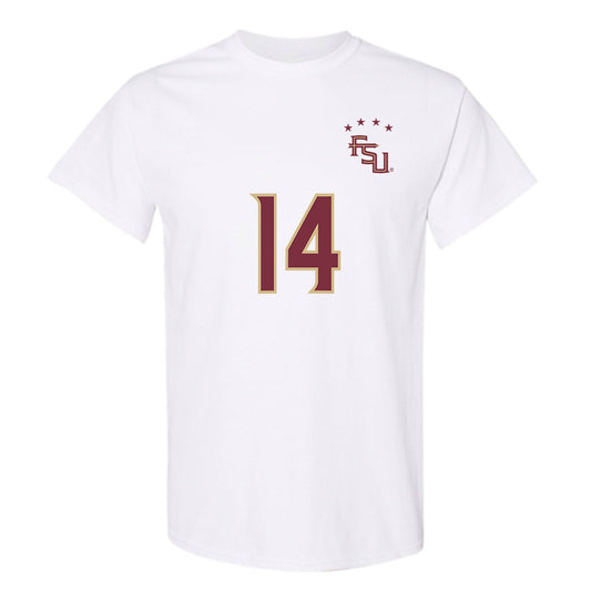 FSU - NCAA Women's Soccer : Carissa Boeckmann - Replica Shersey T-Shirt