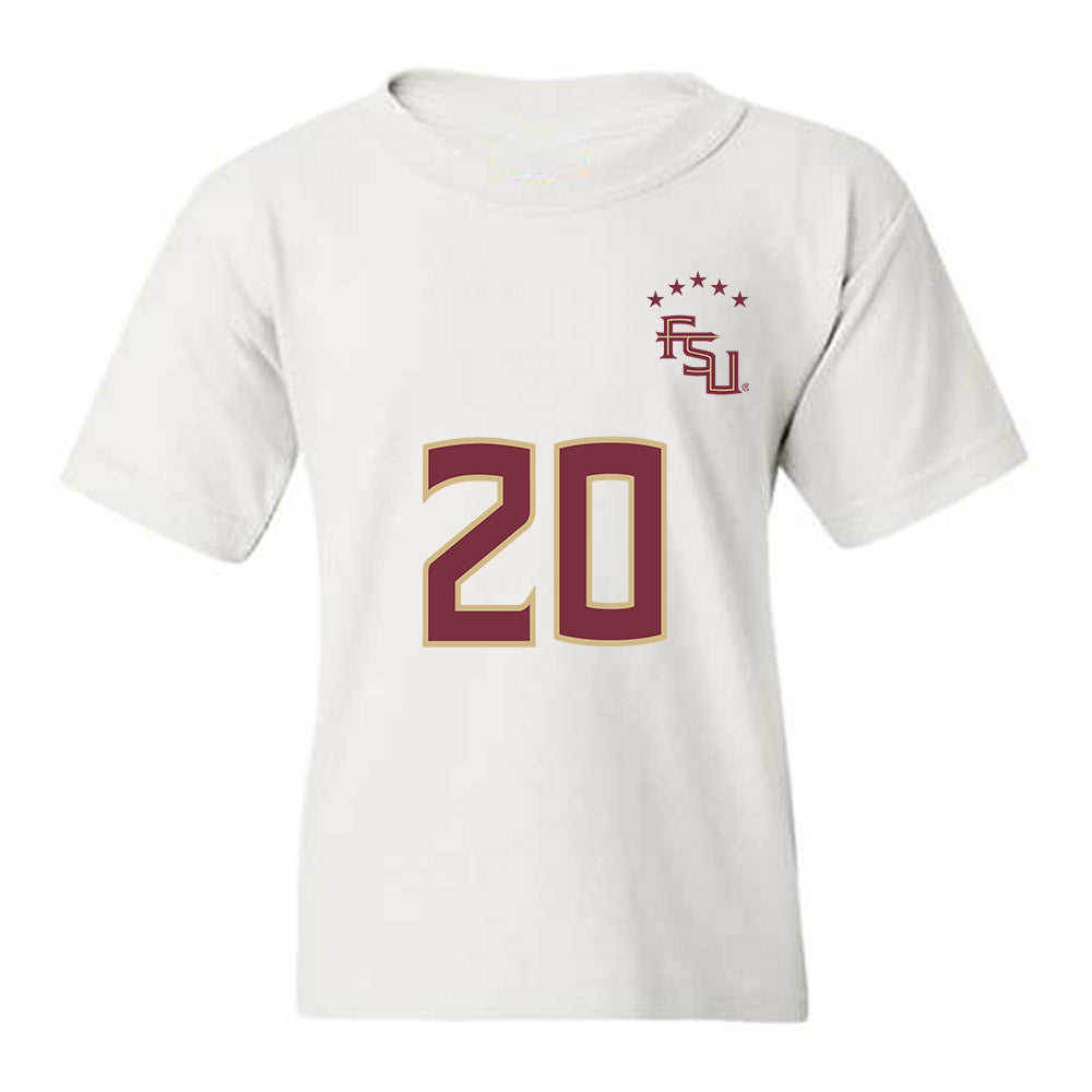 FSU - NCAA Women's Soccer : heather Gilchrist - Replica Shersey Youth T-Shirt-0