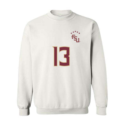 FSU - NCAA Women's Soccer : Mya Brandon - Replica Shersey Crewneck Sweatshirt-0