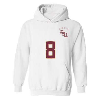 FSU - NCAA Women's Soccer : Mariangela Jimenez - Replica Shersey Hooded Sweatshirt