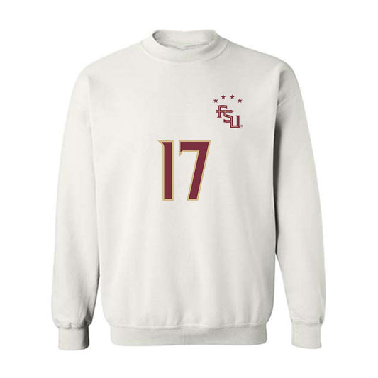 FSU - NCAA Women's Soccer : Amelia Van Zanten - Replica Shersey Crewneck Sweatshirt