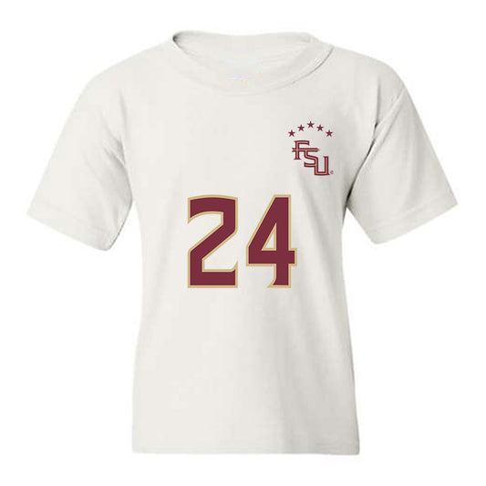 FSU - NCAA Women's Soccer : ashlyn anderson - Replica Shersey Youth T-Shirt-0
