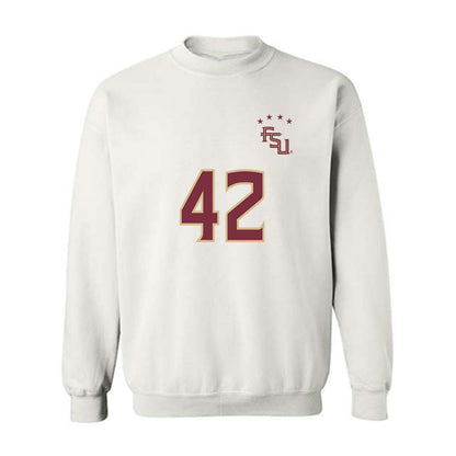 FSU - NCAA Women's Soccer : Wrianna Hudson - Replica Shersey Crewneck Sweatshirt