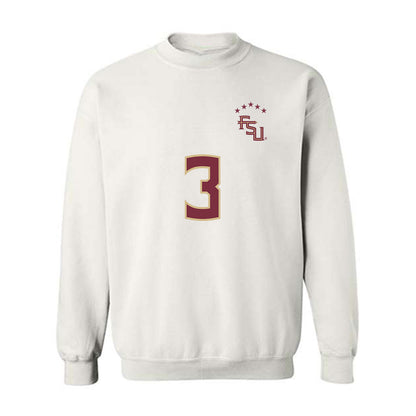 FSU - NCAA Women's Soccer : Jaida McGrew - Replica Shersey Crewneck Sweatshirt-0