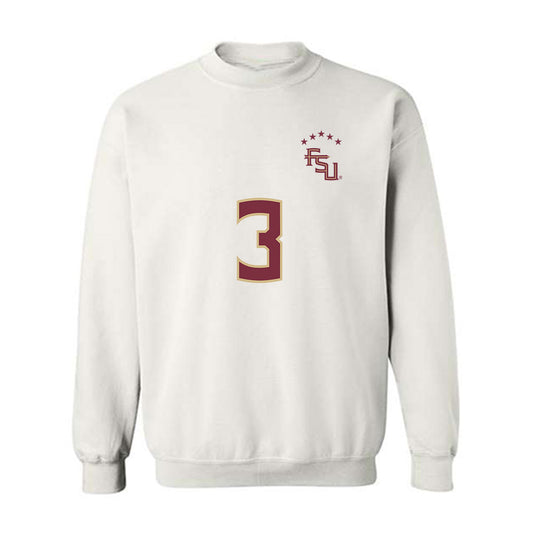 FSU - NCAA Women's Soccer : Jaida McGrew - Replica Shersey Crewneck Sweatshirt-0
