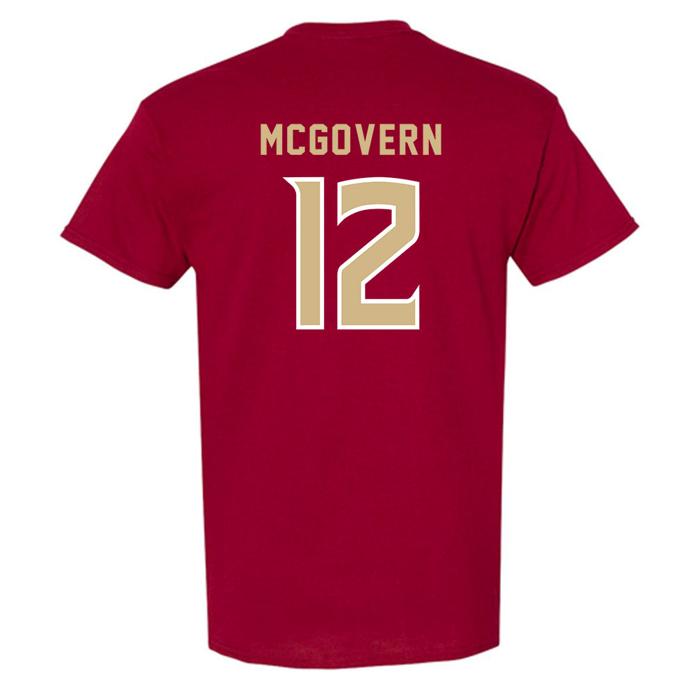 FSU - NCAA Women's Soccer : Peyton McGovern - Garnet Replica Shersey T-Shirt-1