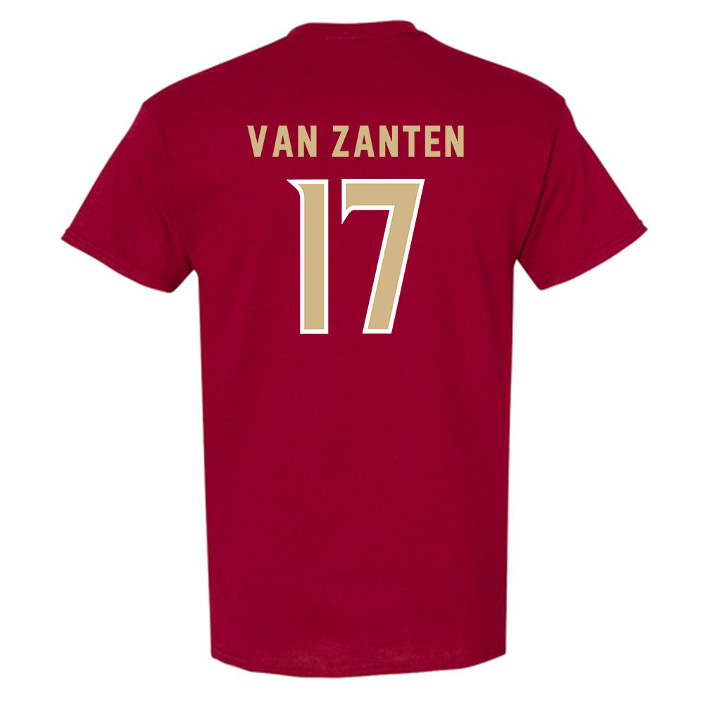 FSU - NCAA Women's Soccer : Amelia Van Zanten - Garnet Replica Shersey T-Shirt