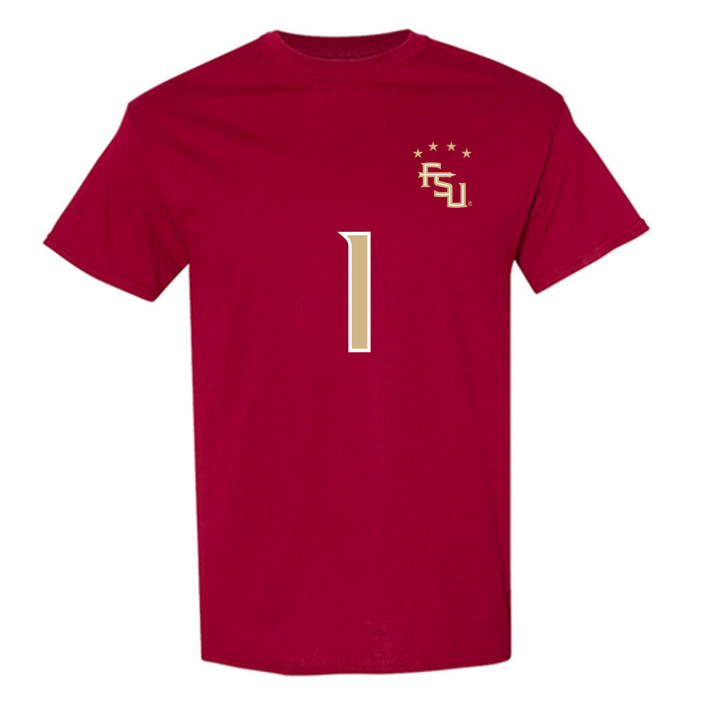 FSU - NCAA Women's Soccer : Adelyn Todd - Garnet Replica Shersey T-Shirt