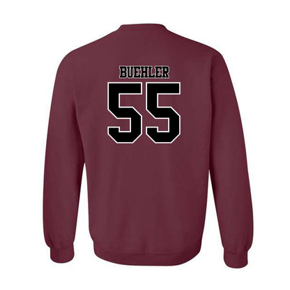 Montana - NCAA Football : Austin Buehler - Classic Shersey Crewneck Sweatshirt-1