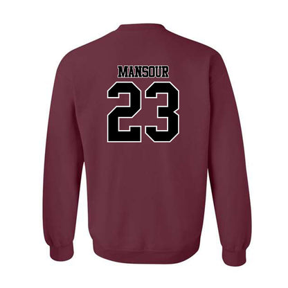 Montana - NCAA Football : rashid Mansour - Classic Shersey Crewneck Sweatshirt-1