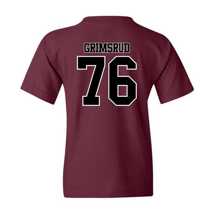 Montana - NCAA Football : Journey Grimsrud - Classic Shersey Youth T-Shirt