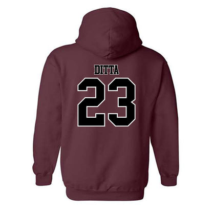 Montana - NCAA Women's Soccer : Maddie Ditta - Classic Shersey Hooded Sweatshirt-1