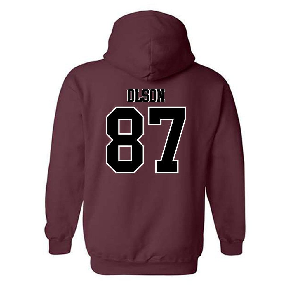 Montana - NCAA Football : Jake Olson - Classic Shersey Hooded Sweatshirt