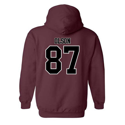 Montana - NCAA Football : Jake Olson - Classic Shersey Hooded Sweatshirt